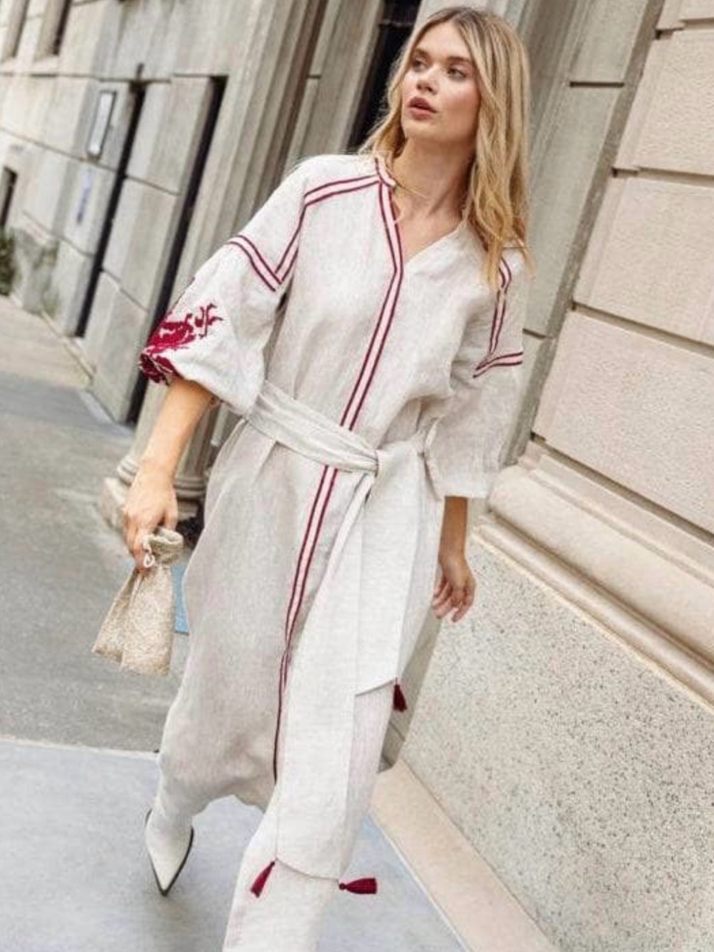 Guadalupe Embroidered Ayana Dress S